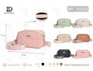 Borsa per fotocamera in microfibra, pelle sintetica, chiusura con cerniera, stile alla moda per donna con fotocamera MT-220312 - Product Image 1