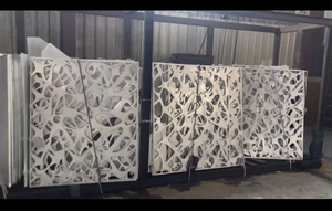 Çin toptancı delikli Metal plaka çapraz delik şekilli paslanmaz çelik balkonlar için delikli Metal plaka - Product Image 5