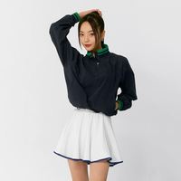 Nouveau design personnalisé de vestes de rue Jupes de tennis Ensembles de golf Gym Yoga Fitness pour femmes