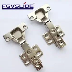 FGVSLIDE New Type Full Overlay Iron Clip On Push Open Hinge Furniture Kitchen Cabinet Door Hinge