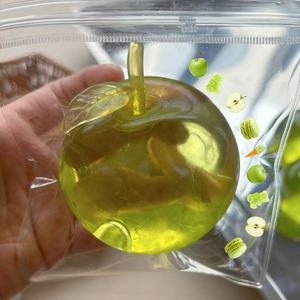 Juguete Antiestrés Creativo de Té Verde y Manzana Verde en Forma de Bola, Juguete de Rebote Lento con Maltosa y Aceite de Coco, Té Verde Creativo - Product Image 1