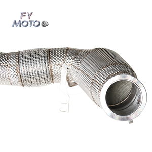 Uitlaat Catted Downpipe Voor Bmw M5 F90 S 63M X 5M (F95) X 6M (F96) 2022 + Modellen Met V8 Twin Turbo Met Hitteschild - Product Image 5
