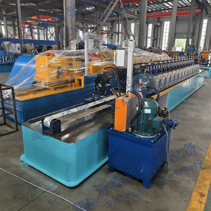 เครื่องขึ้นรูปเหล็กเส้นรูปตัวซีแบบอัตโนมัติความเร็วสูง ควบคุมด้วย PLC สำหรับโครงเหล็กกันสาดและโครงเหล็กตัวซี  ขาย - Product Image 3