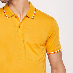 Polo tricoté confortable au design moderne, très demandé, prix raisonnable, avec logo personnalisé - Product Image 5