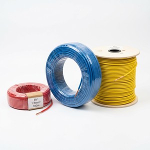 Cable de Construcción BV 1 Núcleo 1 AWG 450/750V, Conductor de Cobre, Aislamiento de PVC, Estándar IEC, Cableado para Casa - Product Image 6