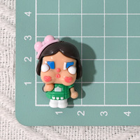 Perles fantaisie en résine 3D mignonnes et kawaii, petites perles Cry Baby faites à la main, perles décoratives pour stylos, fabrication de bijoux DIY, vente en gros