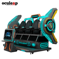Cine Volador VR 2027, Parque de Atracciones Interior, 4 Asientos, Montaña Rusa de Realidad Virtual, Juego de Arcade, Simulador de Vuelo 3D, Máquina de Juego 7D
