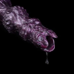 Dildo Ovipositor Manual Hueco de Silicona Estilo Fantasía para Hombres y Mujeres, Juguete Adulto 18+ con Tapón Anal y Masturbador Vaginal - Product Image 3