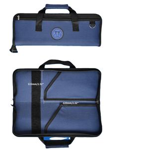 Étui de transport pour couteaux en toile cirée professionnelle, résistant, avec 10 emplacements, pour chef cuisinier - Product Image 1