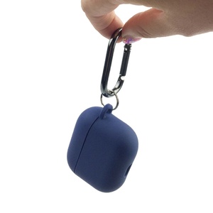 Étui en silicone pour Airpods 3e génération étui de protection souple avec boucle <span class=keywords><strong>housse</strong></span> de <span class=keywords><strong>casque</strong></span> antichoc - Product Image 3
