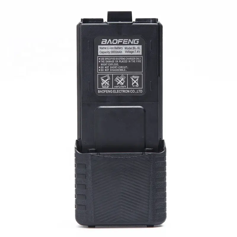 Baofeng UV-5R BL-5 3800mAh Li-ion Battery with Car Charger Cable for Baofeng UV-5R UV-5RE Walkie Talkie Two Way Radio