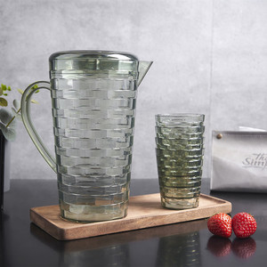 Chất Lượng Tốt Đồ Dùng Nhà Bếp 1500Ml Nhựa PS Trong Suốt Rõ Ràng Nước Lớn Jug Pitcher - Product Image 3