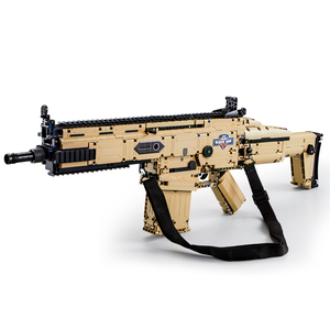Cada C81021 Giocattolo Militare a Forma di Fucile 2021, Set di Costruzioni Compatibile <span class=keywords><strong>Lepini</strong></span> per Bambini, Regalo Educativo - Product Image 2