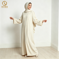 Hochwertiger Muslimischer Hersteller Unterstützt Maßgeschneiderte Stile XXL XXXL Marokkanisches Kaftan-Kleid OEM-Service Tunika XXS Unterkleid