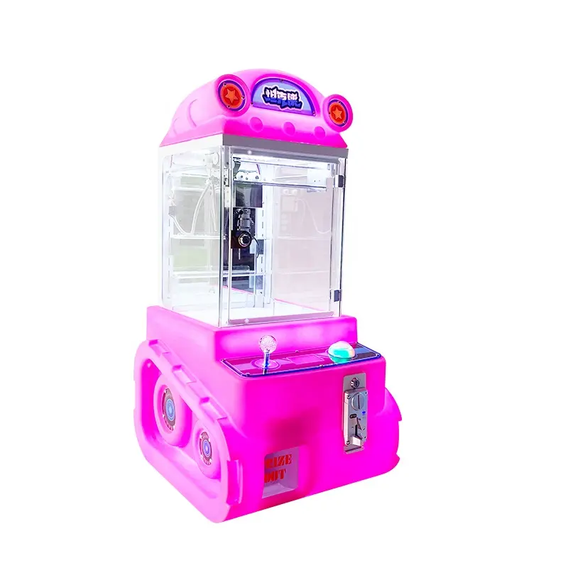 Nieuw Ontworpen Miniklauwmachine Muntautomaat Amusement Geschenkmachine Kleine Speelgoedklauwkraan Poppenmachine