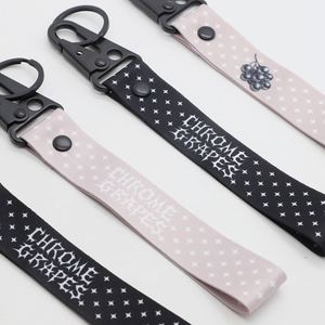 Custom Promotional Gifts Sublimation Polyester <b>Phone</b> Short Lanyards Metal Eagle Hook Key <b>Ring</b> Wrist Lanyard Keychain - Product Image 4