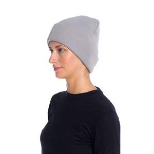 DB Women's Soft Warm Acrylic Beanie <b>Hat</b> For Winter Sports - Gray, Lightweight And Cozy Headwear For Outdoor Activities - Product Image 4