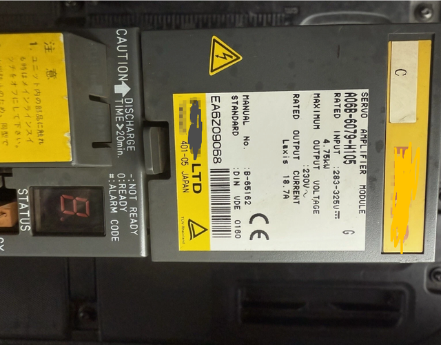 A06B-6079-H105 SVM1-40L Alpha Servo Amplifier Single Axis CNC Drive Module