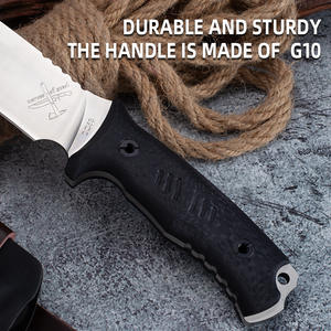 มีดสแตนเลสสั่งทำพิเศษ Maha Asura DIY Grade ด้ามจับ G10 พกพาสะดวกอเนกประสงค์ รองรับ OEM สำหรับแคมป์ปิ้ง รับประกัน 1 ปี - Product Image 3