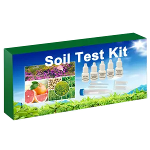 Toprak pH Test kiti toprak besinleri tarım ekimi için Test