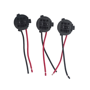 Araba H7 far ampulü soket tutucu adaptörleri dönüşüm kablo demeti 15CM 16AWG - Product Image 3