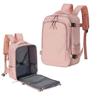 Sac à dos de voyage approuvé par les compagnies aériennes pour femmes et hommes, grand et multifonctionnel avec compartiments séparés pour les chaussures - Product Image 1