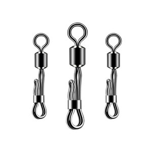 ตัวเชื่อมต่อสายเบ็ดตกปลาแบบหมุนได้ Aohu Sid-Ling ทำจากโลหะผสม ใช้แทนสายเบ็ดได้อย่างรวดเร็ว อุปกรณ์ตกปลาในน้ำจืด - Product Image 2