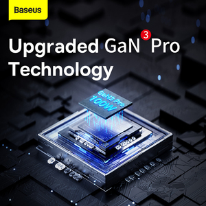 Enchufe de Carga Rápida Multiusos <span class=keywords><strong>Baseus</strong></span> GaN3 Pro con Múltiples Puertos AC+2 U+2C de <span class=keywords><strong>100W</strong></span> - Product Image 4