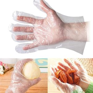 Usa e getta PE/CPE/TPE Guanti di Plastica A Mano Guanto di polietilene a mano guanto che fa la macchina - Product Image 2