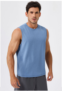 Tunique sans manches LULU Sporty Yoga Lemon Basic pour homme, coupe décontractée, résistante à la transpiration et à séchage rapide, collection Mode Loisirs 2026 - Product Image 2