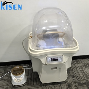 KISEN Japanese Portable Shampoo Basin Head Spa Salon Equipment Portable Hair Washing Bowl Basin Shampoo Salon Sink with <b>LED</b> - Product Image 2