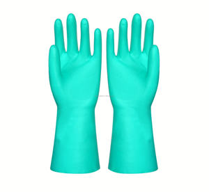 Gants de sécurité en nitrile revêtus de texture diamantée avec caractéristique améliorée et réutilisable pour l'industrie et la maison - Product Image 6
