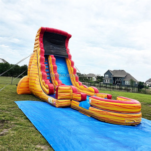 <span class=keywords><strong>Structure</strong></span> <span class=keywords><strong>gonflable</strong></span> Lava Rush avec toboggan aquatique pour enfants et adultes, matériel de <span class=keywords><strong>location</strong></span> pour événements - Product Image 1