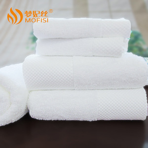 Serviettes de bain Mofisi pour hôtel, en pur coton blanc, extra épaisses, taille adulte, pour hôtels, salons, restaurants - Product Image 1