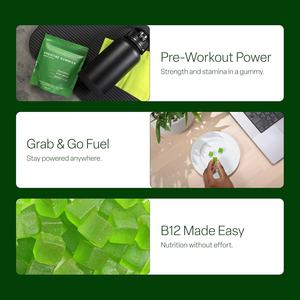 OEM/ODM suplementos de nutrición deportiva personalizados adultos creatina monohidrato gomoso bueno para el Deporte - Product Image 3