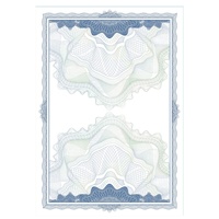 Certificat de sécurité en papier personnalisé avec hologramme estampage anti-faux impression de certificat de diplôme papier vierge pour certificat de récompense
