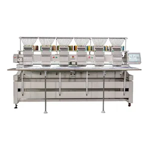 Sewing machine embroidery choice 16 head computer embroidery machine automatic multihead sequence embroidery machine flat