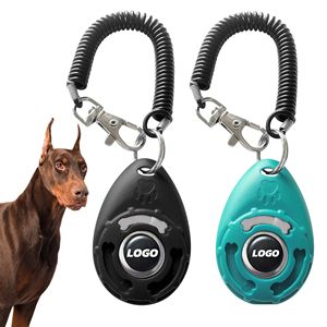 Clicker de Entrenamiento para Mascotas con Correa para la Muñeca - Cambia los Hábitos del Perro y Brinda Comandos - Logotipo Personalizado - Entrega Rápida - Product Image 1