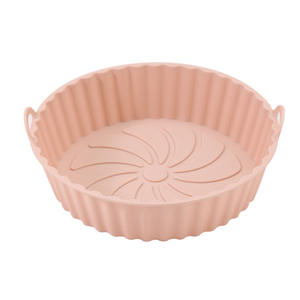 Ensemble d'accessoires pour friteuse à air chaud, pot en silicone rond et carré pliable, doublure en silicone pour friteuse à air <span class=keywords><strong>Ninja</strong></span> - Product Image 5