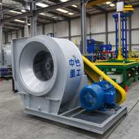 Ventilateur centrifuge industriel 4-72 pour machines à décortiquer le riz (blanchisseur / décortiqueur / polisseur) - AC 220V/380V 15 kW