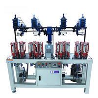 Machine à tresser les cordes plates YISHUO YSX90-4-13, haute performance 0,75KW, pour la fabrication de cordes en nylon de sport et de cordons élastiques, avec composant moteur principal, garantie 1 an