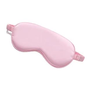 Masque de sommeil en satin en gros, masque oculaire personnalisé 100 % soie de mûrier pour une nuit de sommeil réparatrice et les voyages, bandeaux pour les yeux - Product Image 4