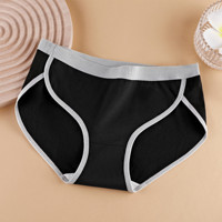 Culottes pour femmes en coton taille mi-haute, respirantes, confortables, culottes pour jeunes filles, sous-vêtements sexy pour femmes