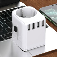 Adaptateur de chargeur mural universel universel PD 30W Type C prise européenne adaptateur secteur de voyage USB