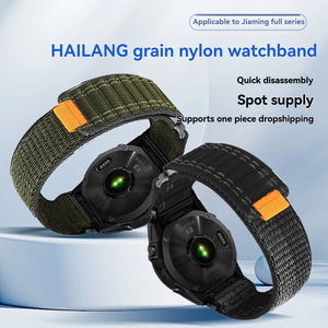 Bracelet de <span class=keywords><strong>montre</strong></span> tissé sur mesure en nylon Whoop Band 4.0 <span class=keywords><strong>pour</strong></span> <span class=keywords><strong>Garmin</strong></span> Fenix 7X Pro, bracelet Trail Loop 26 mm - Product Image 2