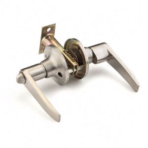 WEKIS Entry Stainless Steel Keyless 60mm Backset Mortise <b>Lock</b> Lever Handle Universal Door Knob Hardware 3 <b>Keys</b> ANSI Grade 2 - Product Image 6