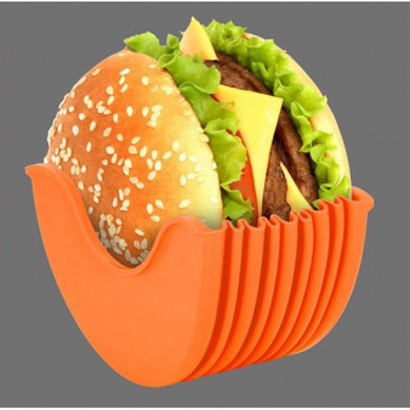 Custom Retractable Hamburger Clip Cheeseburger Rack Holder Anti ...