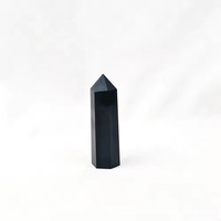Vente en gros de tours de cristal naturel mélangées, hexagonales, polies, baguettes de pierres précieuses, pour la guérison des chakras Reiki, la méditation et l'artisanat en cristal