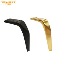 WINSTAR Luxus-Sofabeine 15cm TV-Tischbeine Schrankfüße Metall-Möbelbeine Stützbeine Sofafüße