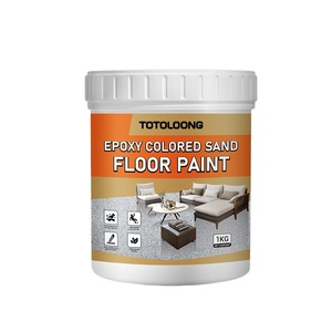 Peinture époxy pour sols en sable coloré, résistante à l'usure, antidérapante et autolissante pour carrelage céramique et sols en ciment domestiques - Product Image 1